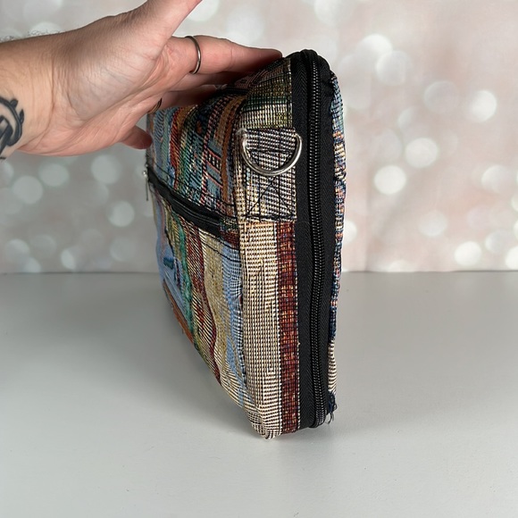 KORET Tapestry Bag/Shopping Tote w Wheels NEW - Picture 2 of 6